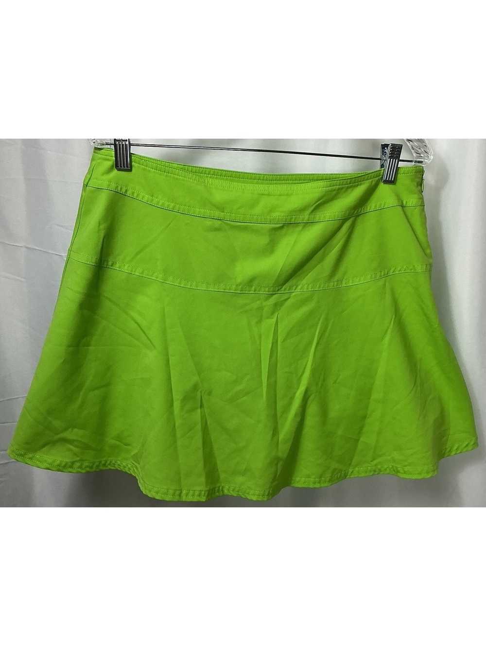 Chaps Sport Women’s 10 Lime Green Athletic Skort Golf Tennis Pickleball